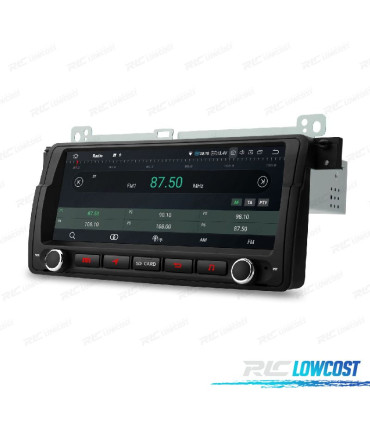 AUTORADIO GPS ANDROID 13 BMW E46 98-06 HDMI