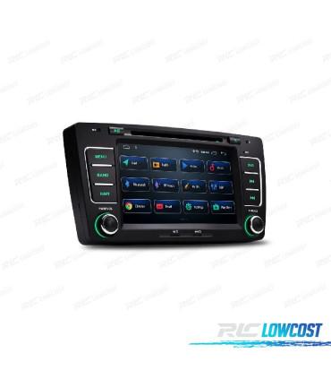 AUTORADIO GPS ANDROID 10 POUR SKODA OCTAVIA YETI 09-13