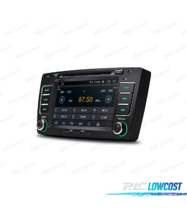 AUTORADIO GPS ANDROID 10 POUR SKODA OCTAVIA YETI 09-13