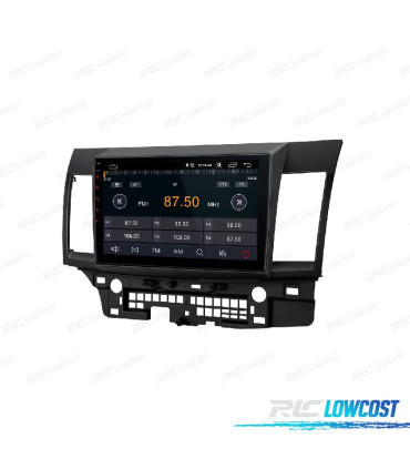 RADIO GPS ANDROID 13 MITSUBISHI LANCER 07-17