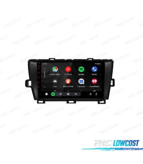 AUTORADIO GPS ANDROID 10 POUR TOYOTA PRIUS 09-13