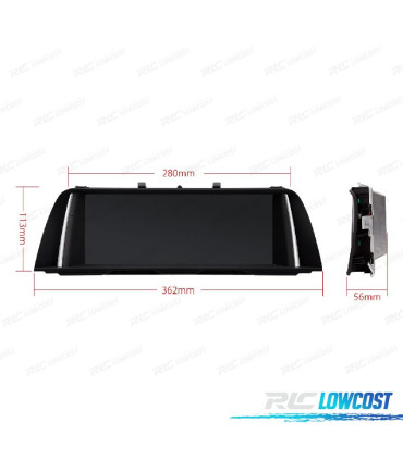 AUTORADIO GPS ANDROID 14 BMW F10 F11 2010 7 2013
