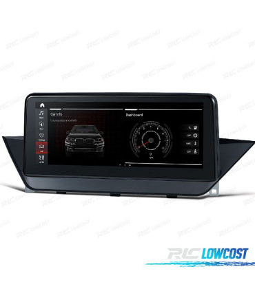 AUTORADIO GPS ANDROID 10 POUR BMW X1 E84 09-15 B
