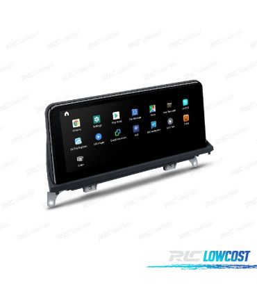 AUTORADIO GPS ANDROID 12 POUR BMW X5 E70 07-10 X6 E71 07-10 AVEC SISTÈME CCC