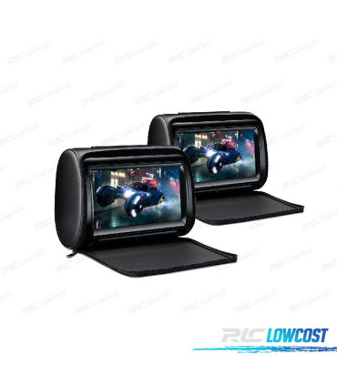 APPUIE-TÊTE MULTIMÉDIA DVD 9 POUCES