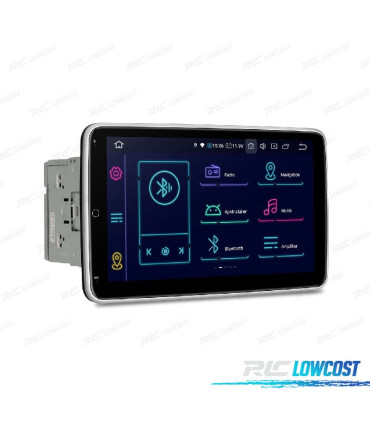 AUTORADIO GPS ANDROID 10 UNIVERSEL 2 DIN