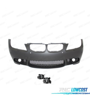 PARE-CHOCS FRONTAL BMW E90 E91 08-12 LOOK M3 SRA PDC + ANTIBROUILLARD