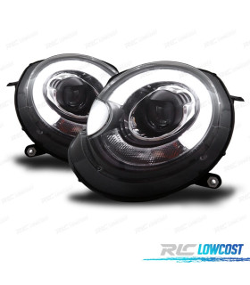 PHARE MINI COOPER R56 R57 06-10 TUBE LIGHT FOND NOIR
