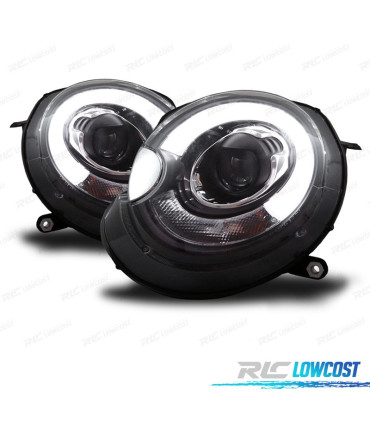 PHARE MINI COOPER R56 R57 06-10 TUBE LIGHT FOND NOIR