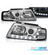 PHARES VOLKSWAGEN VW PASSAT B5 3B 96-00 LUMIÈRE DIURNE TRU DRL CHROMÉ