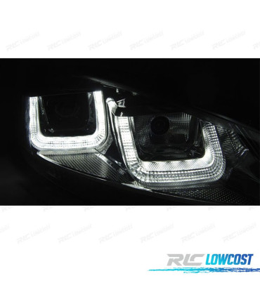 PHARES VOLKSWAGEN VW GOLF VI LIMOUSINE 08-12 FOND NOIR