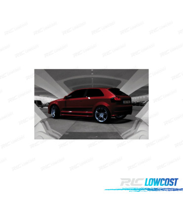 FEUX ARRIÈRE AUDI A3 8P 03-09 CARDNA FULL LED NOIR FUMÉ
