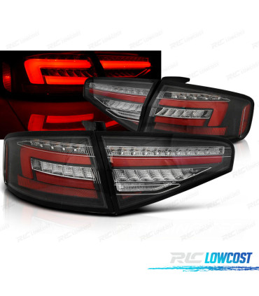 KIT PHARE AUDI A4 B8 12-15 BERLINE LED DYNAMIQUE NOIR LED ORIGINAL