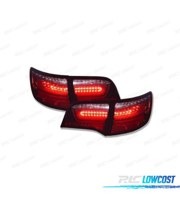 FEUX ARRIÈRE AUDI A6 4F 04-11 AVANT LED DYNAMIQUES ROUGE FUMÉ