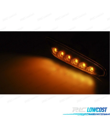 CLIGNOTANTS LATÉRAUX POUR BMW E46 01-05 LED FUMÉ