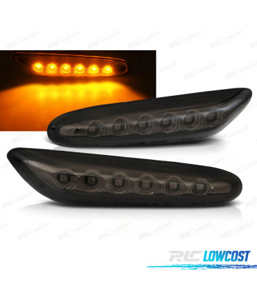 CLIGNOTANTS LATÉRAUX BMW E46 01-05 LED FUMÉ