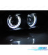 PHARES BMW E39 95-03 ANGEL EYES CCFL NOIR