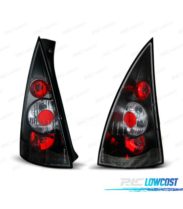 FEUX ARRIÈRE CITROËN C3 02-05 NOIRS