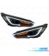 PHARES FORD FOCUS MK3 15-17 LED DYNAMIQUE