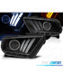 PHARES FORD MUSTANG 10-13 LED DYNAMIQUES NOIR