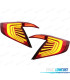 FEUX ARRIÈRE POUR HONDA CIVIC MK10 LIMOUSINE FC FK 16- FULL LED NOIR ROUGE