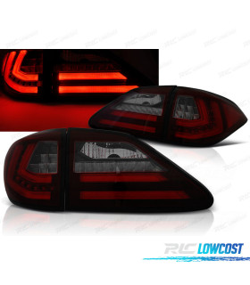 FEUX ARRIÈRE LEXUS RX III 350 09-12 LED DYNAMIQUES ROUGES FUMÉ