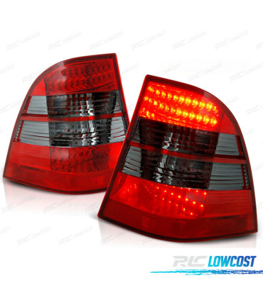 FEUX ARRIÈRE MERCEDES ML W163 98-05 LED ROUGE FUMÉ