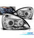 PHARES POUR RENAULT CLIO II 01-05 ANGEL EYES CHROMÉ