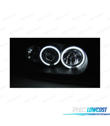 PHARES VW GOLF 4 97-03 ANGEL EYES NOIRS