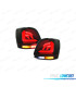 FEUX ARRIÈRE VOLKSWAGEN VW POLO 6R HATCHBACK 09-14 CARDNA NOIR FUMÉ