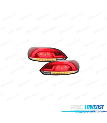FEUX ARRIÉRE VOLKSWAGEN VW SCIROCCO III 08-14 CARDNA CLIGNOTANT LED DYNAMIQUE ROUGE