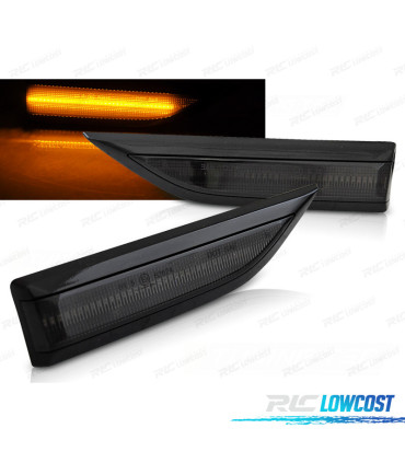 CLIGNOTANTS LATÉRAUX POUR VOLKSWAGEN VW T6 15-19 LED DYNAMIQUES FUMÉS