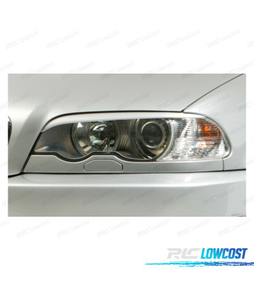 PAUPIÈRES DE PHARES BMW E46 COUPÉ CABRIO