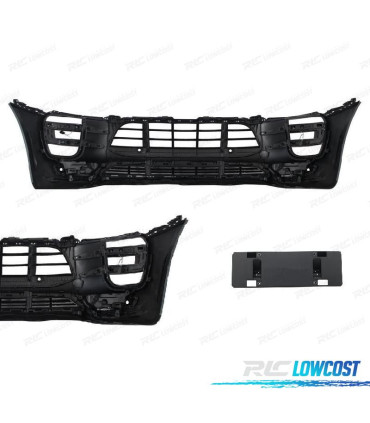 PARE CHOCS FRONTAL PORSCHE MACAN 14-17 LOOK TURBO