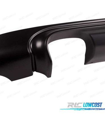 DIFFUSEUR ARRIÈRE BMW E46 98-05 LOOK M3 CSL DOUBLE SORTIE