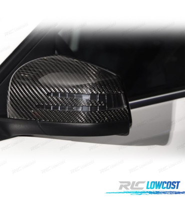 COQUES RETROVISEURS CARBONE MERCEDES CLASSE A W176 B W246 C W204 E W212 S W221 CLA C117 GLK X204 GLA X156 06-18