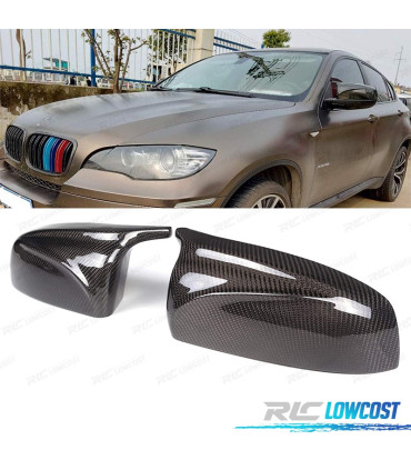 COQUES RÉTROVISEURS BMW X5 E70 08-13 CARBONE