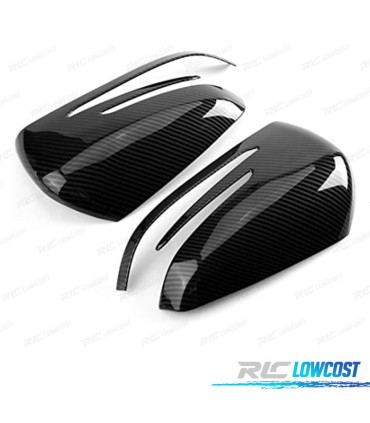 COQUES RETROVISEURS CARBONE MERCEDES CLASSE A W176 B W246 C W204 E W212 S W221 CLA C117 GLK X204 GLA X156 06-18