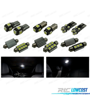 KIT 8 AMPOULES LED INTÉRIEUR POUR BMW SÉRIE 1 F20 F21 116i 118i 120i 120d 125d 125i M135i 12-14