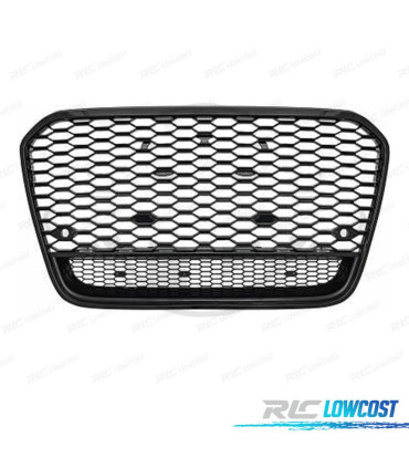 CALANDRE AUDI A6 4G 11-14 LOOK RS6 GLOSS BLACK