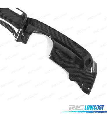 DÉFLECTEUR BMW F30 F31 LOOK M PERFORMANCE CARBONE DOUBLE SORTIE