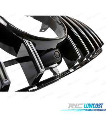 CALANDRE MERCEDES GL X166 12-15 LOOK AMG GT NOIR CHROMÉ