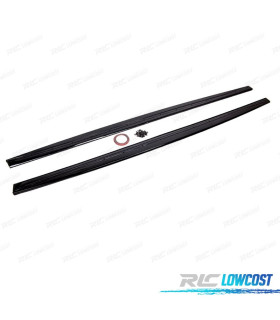 RAJOUTS BAS DE CAISSE BMW F30 F31 LOOK M PERFORMANCE NOIR BRILLANT