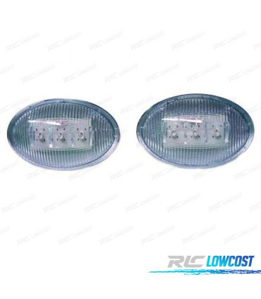 CLIGNOTANTS LATÉRAUX LED OPEL ASTRA F CORSA B C TIGRA 91-06 FOND CHROMÉ