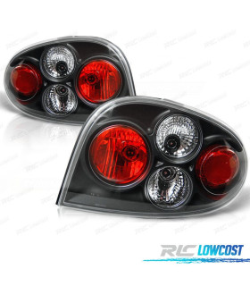 FEUX ARRIÈRE RENAULT MEGANE COUPÉ 96-99 FOND NOIR