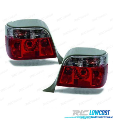 FEUX ARRIÈRE BMW E36 TOURING 90-99 ROUGE CHROMÉ