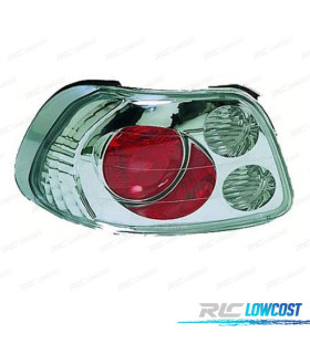 FEUX ARRIÈRE HONDA DEL SOL 92-97 STYLE LEXUS FOND CHROMÉ