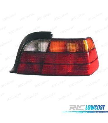 FEU ARRIÈRE DROIT BMW E36 COUPE ROUGE BLANC AMBRE