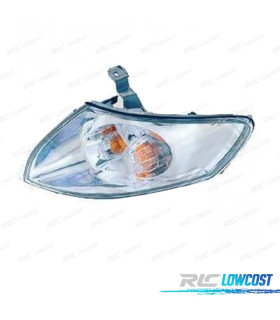 CLIGNOTANT AVANT GAUCHE MAZDA 626 99-02 TRANSPARENT CHROMÉ