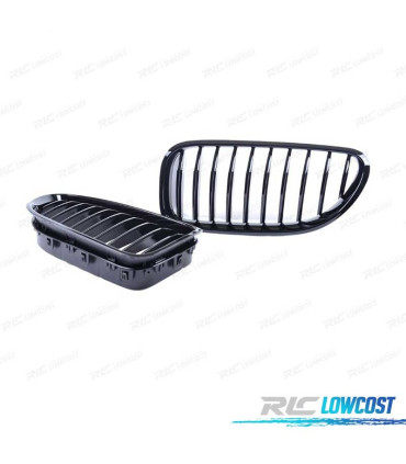 CALANDRES BMW F06 F12 F13 LOOK PERFORMANCE NOIR BRILLANT